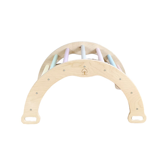 Small Rainbow Bridge with 2-in-1 slide, pastel color