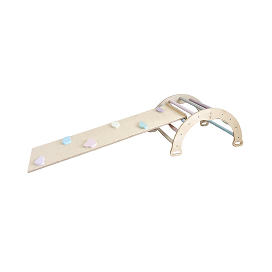 Small Rainbow Bridge with 2-in-1 slide, pastel color